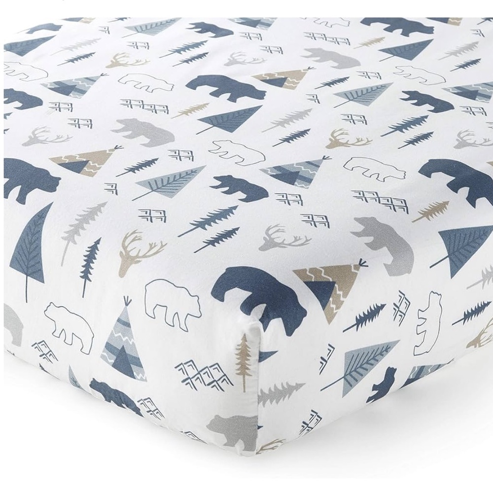 NWT Levtex Emerson Fitted Crib Sheet